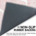 thumbnail image 6 of Office Chair Mat for Hardwood & Tile Floor 36"x48",Modern Boho Abstract Pink Computer Chair Mat for Rolling Chairs Carpet,Low-Pile Rubber Backing Under Desk Non Slip Gaming Rug Large Protector Mat, 6 of 6