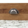 thumbnail image 2 of Century 28443 Milan 3" Center To Center Cup Cabinet Pull - Chrome, 2 of 6