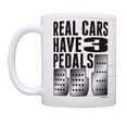 thumbnail image 2 of ThisWear Funny Mug Real Cars Have 3 Pedals Funny Mechanic Gifts Car Lover Gifts for Women Car Enthusiast Gifts for Men Truck Mechanic Novelty 11 ounce Coffee Mug, 2 of 4