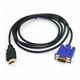 thumbnail image 2 of Cable adaptador Hdmi a Vga Adaptador Vga a Hdmi D-sub a monitor Hdmi Adaptador de 15 pines a HDMI macho a conector macho Vga Transmisor de cable Transmisor unidireccional oso de fresa  Hogar, 2 of 3