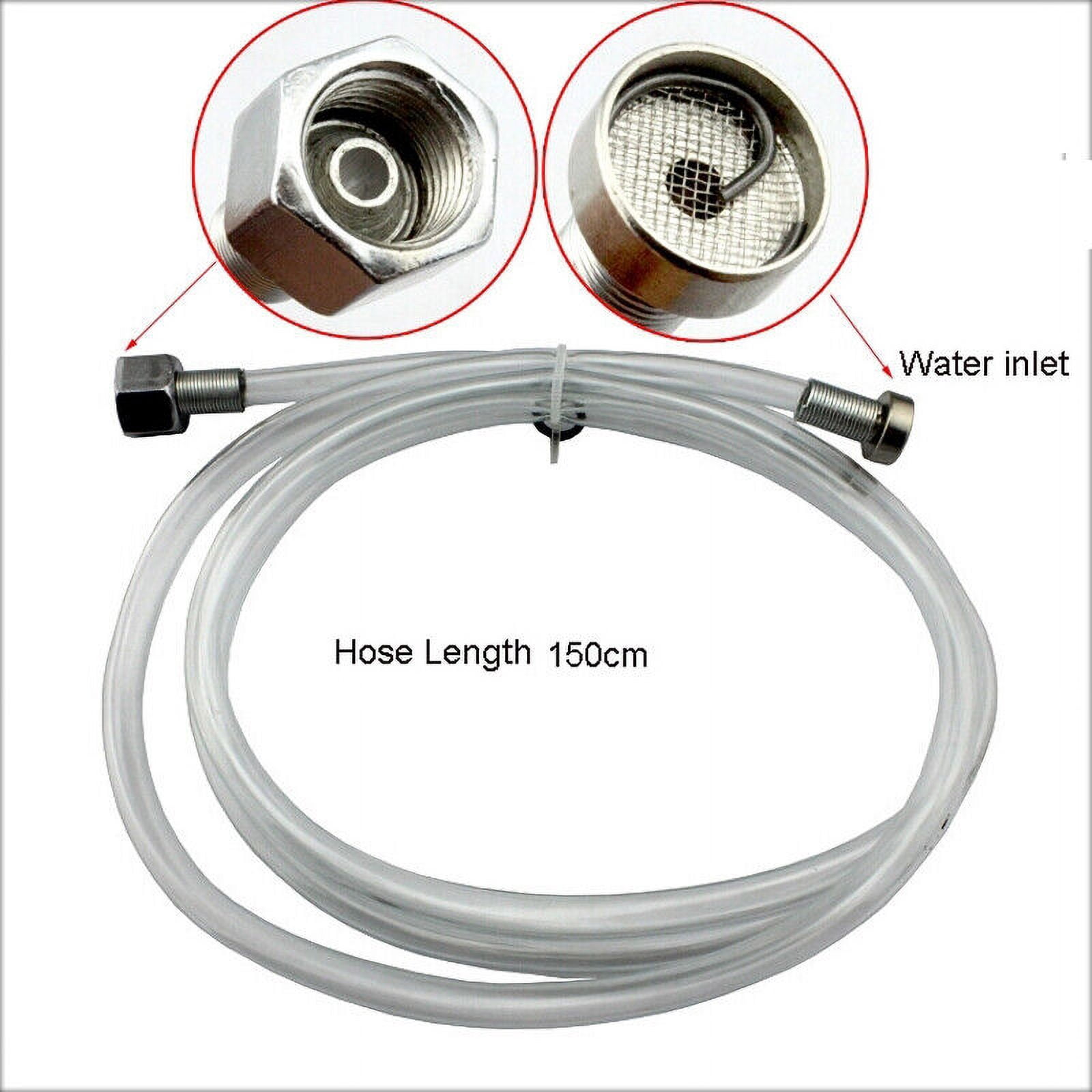 Dual Usage Air Compressor Duster Blower Water Gun with Water Tube Straight Nozzle