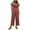 Red, variant on Ausyst Jumpsuits for Women Summer Casual Sexy Short Sleeve Solid Color Bib Pantss Jumpsuits Summer Baggy Rompers Clearance