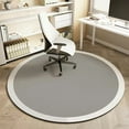 thumbnail image 1 of Kayannuo Valentine's Day Rug Clearance Modern Circular Floor Mat, Living Room, Bedroom, Bedside Carpet, Computer Chair, Hanging Blue Dressing Table, Non- Slip And Floor Mat Room Decor, 1 of 3