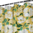 thumbnail image 3 of Waterproof Painted Floral Lemon Shower Curtain 72x72 Inch Boho Style Polyester Unique Shower Curtain for Bathroom Hotel Home Decor with 12 Plastic Hooks, 3 of 5
