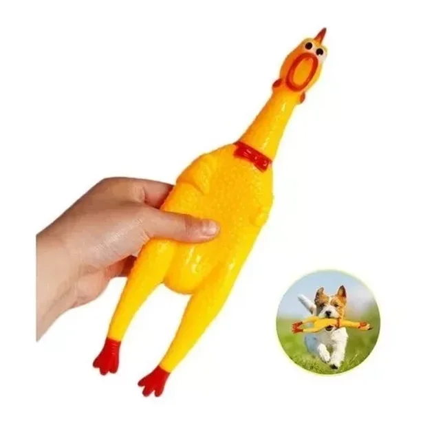 Juguete Para Mascota Pollo Chillon Suave No Toxico Divertido Walmart en linea