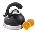 thumbnail image 3 of EVCO International 77037 Symphony 2.6 Qt Whistling Pomegranate Red Tea Kettle, 3 of 6
