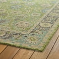 thumbnail image 3 of Kaleen Weathered Hand-tufted Wtr08-96 Lime Green Area Rugs, 3 of 5