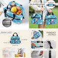 thumbnail image 4 of Jeiento Kids Backpack and Lunch Box Set 17 Inch 4 Piece Rocket Astronaut Back to School Supplies with Padded Straps, Includes Pencil Case, Bookmarks for Elementary Boys, 4 of 7