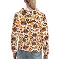 thumbnail image 7 of Honeii turkey hat Pumpkin Pattern Womens Oversized Hoodies Long Sleeve Sweatshirts Pullover Fall Outfits with Pocket-XX-Large, 7 of 7