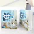 thumbnail image 3 of AOOOWER Dissolvable Laundry Sheets Strong Cleaning Detergent Sheet Safe For Delicate Skin And Baby Clothes Home Travel Use, 3 of 8