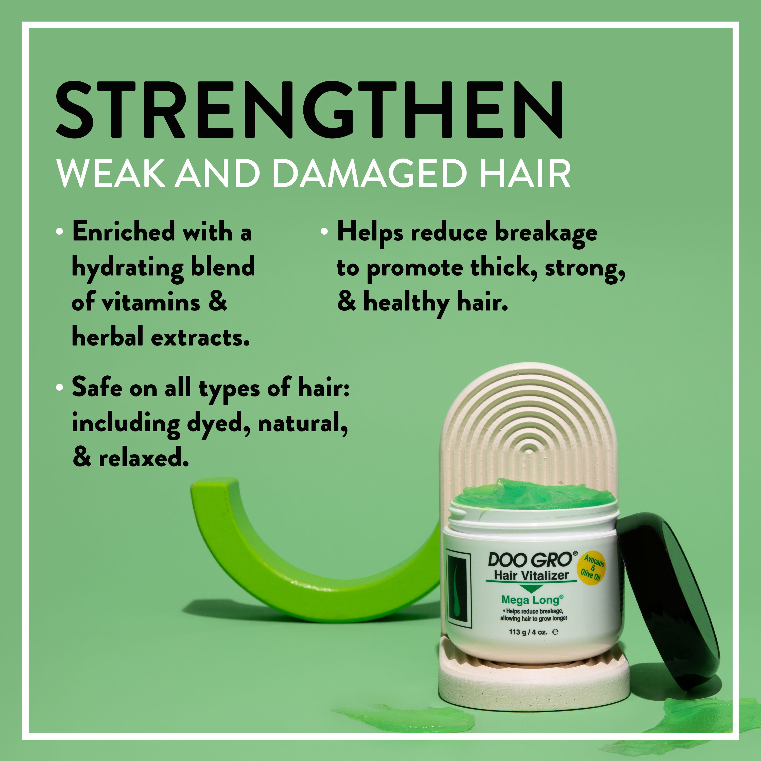 Doo Gro Mega Long Hair Vitalizer, 4 oz photo 3