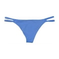 thumbnail image 2 of Tavik Womens Vine Side Straps Bikini Swim Bottom, Blue, Large, 2 of 2