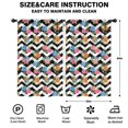 thumbnail image 2 of Pioneer Flower Floral Print Pattern Teens Curtains,Teens Insulated Curtains Set Of 2,Bedroom Essentials,Toddler Room Decor 52"x84", 2 of 5