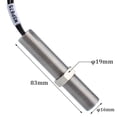 thumbnail image 3 of Msp675 Magnetic Pickup Mpu Generator Speed Sensor Rotational Speed Sensor Rpm, 3 of 9