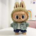 thumbnail image 4 of Solo ropa Colgante de 38 cm Macaron The Monsters Cloth Labubu Time To Chill Accesorios para muñecas rellenas Cos Pure Handma Gifts, 4 of 5