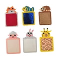 thumbnail image 3 of 6 alfombrillas sensoriales, almohadillas sensoriales, lindo panel sensorial con temática de animales variados y texturizados para niños, niñas y niños Estilo B, 3 of 8