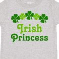 thumbnail image 4 of Inktastic Irish Princess (clover) Girls Toddler T-Shirt, 4 of 5