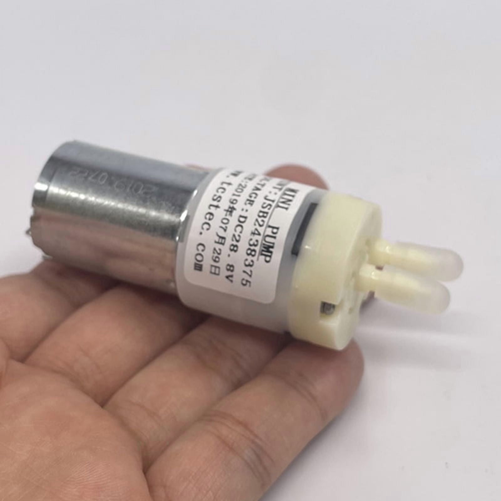 JSB2438 Mini 370 Air Water Pump DC 24V-30V Small Diaphragm Vacuum Negative Pressure Water Pump For Experimental Sampling Pump