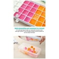thumbnail image 4 of Vikakiooze Ice Cube Tray with ice scoop, easy-release silicone and with spill-resistant removable lid for cocktails, freezer, stackable ice tray with lid, 4 of 6