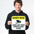 thumbnail image 2 of Audio And Video Surveillance In Use Sign,, 2 of 8