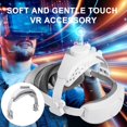 thumbnail image 2 of Customizable Vr Head Strap Adjustable Vr Replacement Head Strap for Meta Quest 3/2/pro/pico4 Soft Wear Resistant Simple Installation Universal Head, 2 of 8