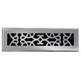 thumbnail image 1 of Solid Cast Brass Victorian 2 1/4in. X 10in. Floor Register in Pewter Finish-, 1 of 1