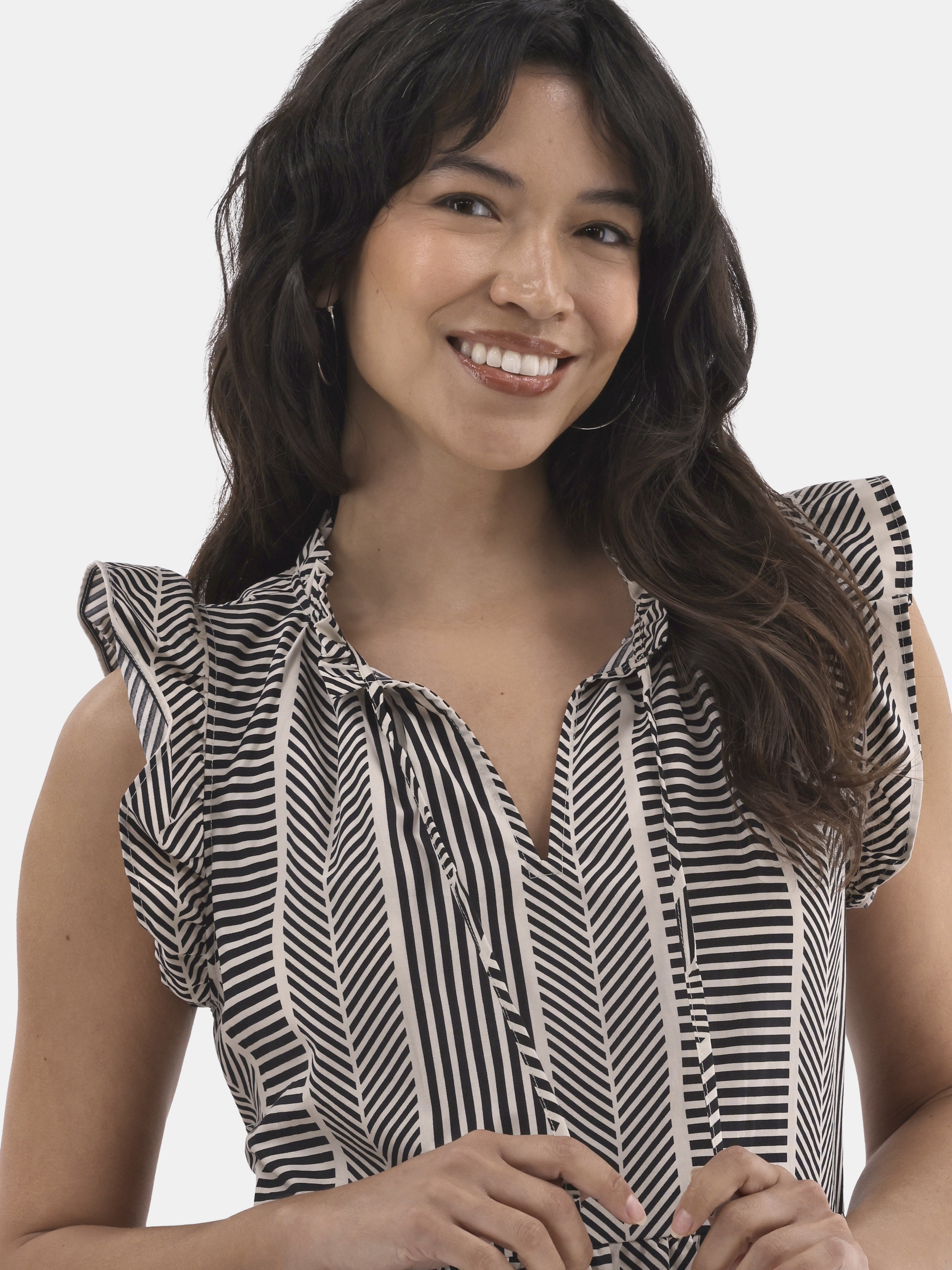 Time and Tru Women's Flutter Sleeve Mini Dress, Sizes XS-XXXL
