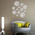 thumbnail image 2 of Pegatinas de pared 12 Uds. Círculos de moda estilo espejo extraíble vinilo arte Mural Decoración del hogar Naiovety, 2 of 4