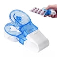 thumbnail image 2 of OIUR 1/2/3Pcs Portable Pill Taker with Built-in Compartment Elderly Disabled Blister Pack Opener Assistance Tool Travel Tablets Pills Dispenser Extractor Remover, 2 of 7