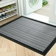 thumbnail image 4 of Yardi Yard 24''x36'' Door Mat Indoor Entrance, Rubber Backing Doormat, Non Slip Absorbent Low-Profile Rugs for Indoor, Entrance Mat, Black, 4 of 10