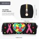 thumbnail image 3 of Fotbe I Love My Autism Estuche para Lápices de Cuero con Estampado, Estuche con Cremallera Resistente, Organizador Compacto y Elegante para Papelería, 3 of 7