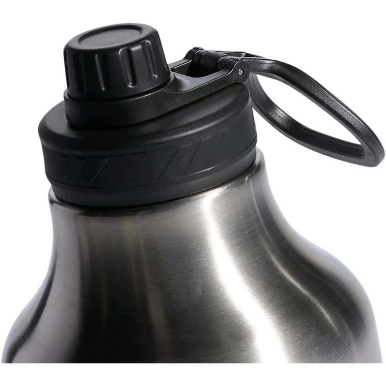 Adidas 32 oz Stainless Steel Water Bottle - Black/Silver