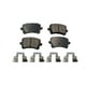 thumbnail image 2 of Balatas AG para Auto Traseras para Volkswagen Passat 2008 a 2 Piezas Nuevas, 2 of 5