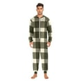 thumbnail image 6 of joogoo Retro Checkered-z2 Unisex Adults Onesies Pajamas Jumpsuits L, 6 of 7