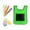 L Green, variant on Kokiya Dodgeball Game 3 Sticky Ball Toy 5 Ribbons Toss Game for Lawn Backyard Beach L Green