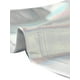 thumbnail image 5 of Top corto Allegra K metálico para mujer cuello falso cremallera frontal sin mangas Holográfico Plata M, 5 of 6