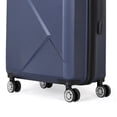 thumbnail image 4 of ABS Upright 3pc Hardside Lightweight Luggage Set, Indigo Blue, 4 of 5