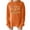 Orange, variant on Womens Sweatshirts Plus Size Thanksgiving-print Long-sleeved Casual Loose Round-neck Drop-shoulder Sweatshirts,Tops for Women