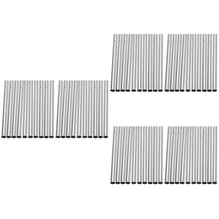 Set of 3 Wind Chime Aluminum Small Chimes for Kit Kids Silver