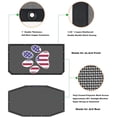 thumbnail image 4 of Shadeidea Jeep Wrangler Sun Shade JL 4 Door Top Sunshade, Front & Rear -(Black Mesh Screen Sunblock Cover, NO FADED Pug) Cover JLU (2018-Current), UV Blocker -10 Years Lasting, 4 of 7