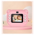 thumbnail image 2 of HD Printing Camera, Cartoon Mini Dual Camera, One-Buttonh Printing Camera, with 2 Rolls of Printing Paper B, 2 of 5