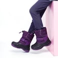 thumbnail image 5 of Nova Utopia Boys Girls Snow Boots NFWB12 DarkPurple 13, 5 of 5