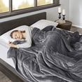 thumbnail image 1 of Beautyrest Elect Electric Blanket with Two 20 Heat Level Setting Controllers Twin Grey, 1 of 5