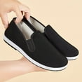 thumbnail image 6 of Dakaela Mens Slip on Shoes Casual Walking Loafers Hands Free Canvas Flat Fashion Sneakers for Men, 6 of 8
