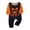 Baby, variant on Family Matching Pajamas, Halloween Pajamas for Family, Halloween Matching Family Pajamas Black Orange Pumpkin Print Long Sleeve 2 Piece Pajama Set Demon Sleepwear Nightwear Loungewear Infernal Photos