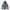 Blue, variant on Odeerbi Men Long Sleeve Parkas Coats Trendy 2025 Casual Autumn And Winter Color Contrast Thick Hooded Cotton Jacket Dark Blue