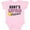 AD-Pink, variant on Inktastic Aunt's Little Catcher Softball Girls Baby Bodysuit