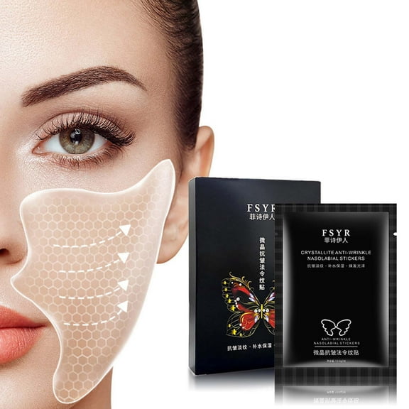 Microcrystal Nasolabial Wrinkle Patch Nasolabial Wrinkle Patches AntiWrinkle Patches Face Wrinkle Patches Firming Face Care 5ML