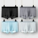 thumbnail image 1 of 4 calzoncillos bóxer de seda helada para hombre, sexys y transparentes, sin marcas., 1 of 3