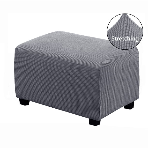 Funda de pedal de expansión, funda de taburete bajo engrosada con todo incluido, funda protectora simple para taburete de sofá doméstico